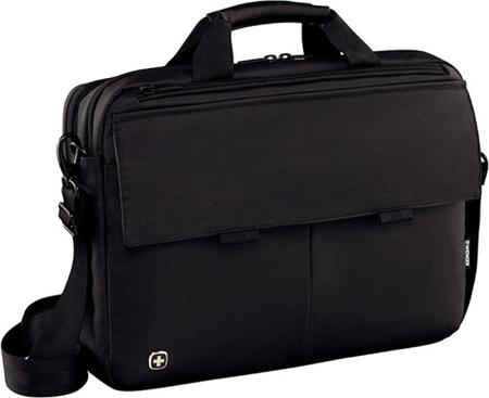 Torba listonoszka WENGER Route, 16", 400x290x130mm, czarna