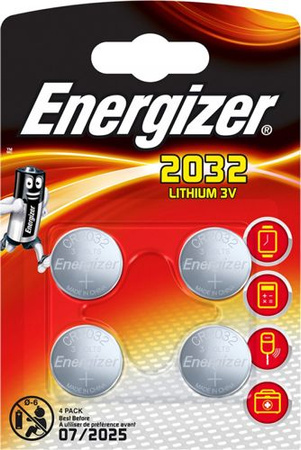 Bateria specjalistyczna ENERGIZER Ultimate Lithium Coins, CR2032, 3V, 4szt.