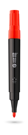 Marker permanentny M200 MemoBe końcówka okrągła 3 mm czerwony