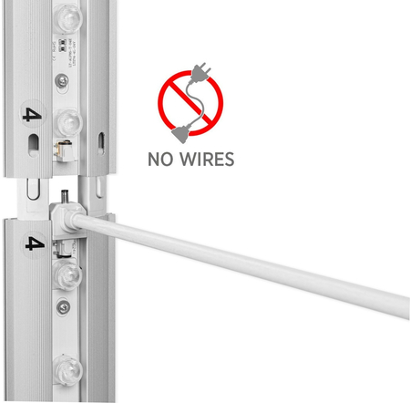 LED BOX 100x200 - wersja 2.0 w torbie na kó³kach