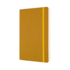 Notes MOLESKINE Classic edycja limitowana, miękka oprawa skórzana L, 13x21 cm, w linie, żółty
