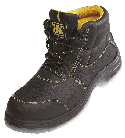 Trzewiki BLACKKNIGHT Ankle S1, cholewka skórzana, rozm. 40, czarne