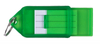 Zawieszki na klucze Q-CONNECT, 55x30mm, 40 szt., zielone