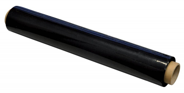 Folia stretch OFFICE PRODUCTS, ręczna, 1,2kg netto, szer. 500mm, 23mikr., czarna