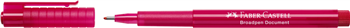 CIENKOPIS BROADPEN 1554 CZERWONY FABER-CASTELL