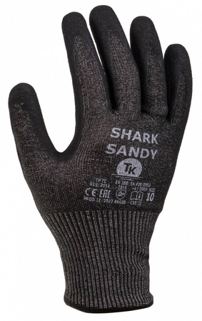 Rękawice TK SHARK, antyprzecięciowe, rozm. 10, sandy