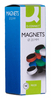 Magnesy do tablic Q-CONNECT, okrągłe, 20mm, 10szt, białe