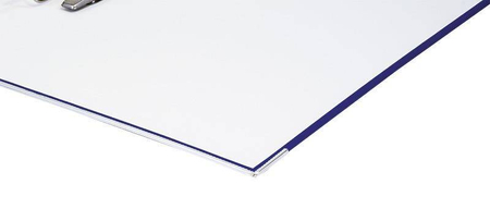 Segregator DONAU Master-S z szyną, PP, A4/75mm, żółty