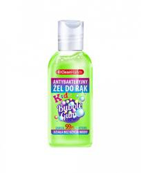 Antybakteryjny żel do rąk CLEAN HANDS, guma balonowa, 50 ml