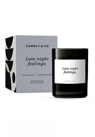 Świeca sojowa w szkle CANDLY&CO, Late Night Feelings, zapach No.6, 250g