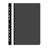 Skoroszyt OFFICE PRODUCTS, PP, A4, miękki, 100/170mikr., wpinany, czarny