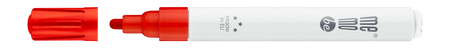Marker olejowy MM301 MemoBe, końcówka okrągła 2-4 mm czerwony