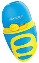 Temperówka KEYROAD Duo, z przełącznikiem ostrzenia, pakowane luzem na displayu, mix kolorów