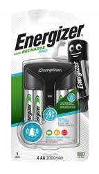 Ładowarka ENERGIZER Pro Charger + 4 szt. akumulatorków Power Plus AA