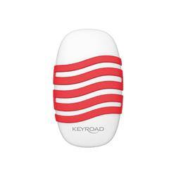 Gumka uniwersalna KEYROAD Wave, blister, mix kolorów