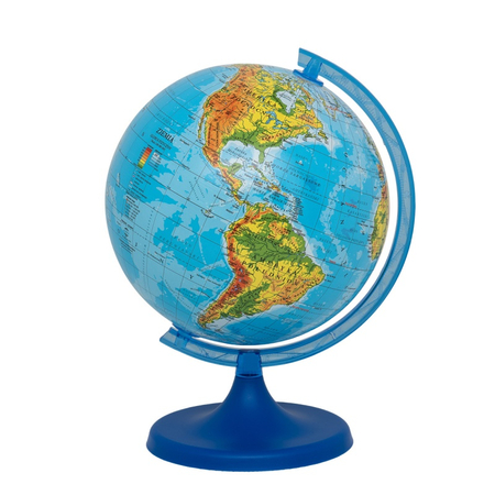 Globus fizyczny GŁOWALA, śr. 160mm, w pudełku