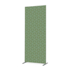 Textile Room Divider Deco 100-200 Double Hexagon Green