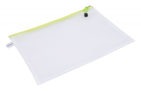 Torebka DONAU Zipper Bag, A4, 343x246 mm, EVA, z suwakiem, mix kolorów