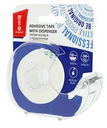 Taśma klejąca MemoBe 18mm x 30m z podajnikiem blister