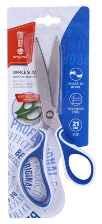 Nożyczki 3D z miękkim uchwytem MemoBe 21 cm