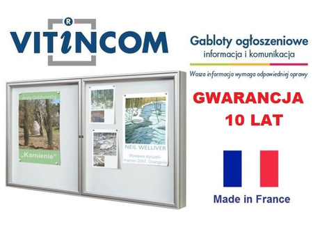 Gablota zewnętrzna 1000 dwudrzwiowa