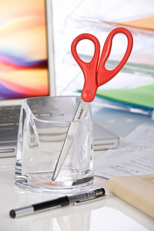 Nożyczki uniwersalne SCOTCH®, 18cm, czerwone