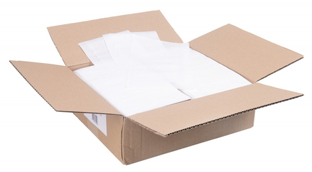 Koperta/przylga kurierska OFFICE PRODUCTS, DL, 1000szt., transparentna