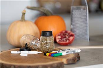 Marker olejowy MM300 MemoBe, końcówka okrągła 1-1,5 mm srebrny