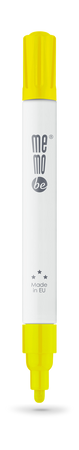 Marker olejowy MM301 MemoBe, końcówka okrągła 2-4 mm żółty