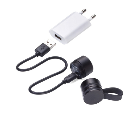 Latarka TROIKA Eco Run, z magnesem, LED, czarna