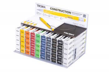 Display długopisów wielozadaniowych TROIKA Construction, 50 szt.