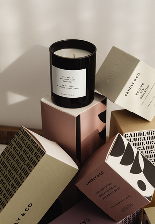 Świeca sojowa w szkle CANDLY&CO, You And I Are More Than., zapach No.8, 250g