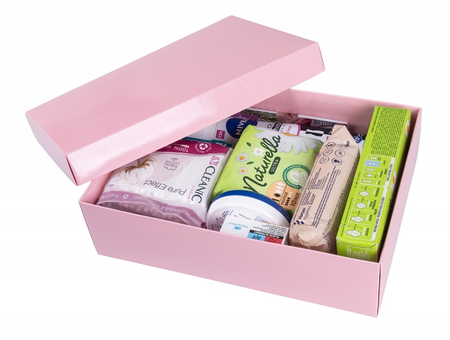 Zestaw higieniczny dla kobiet DONAU HOME, w pudełku, różowy