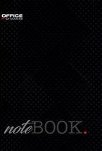 Brulion OFFICE PRODUCTS, A5, w kratkę, 96 kart.