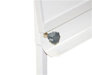 Flipchart na trójnogu MEMOBE, suchościeralny magnetyczny BASIC, 70x100xh180 cm