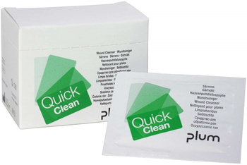 Chusteczki do oczyszczania ran PLUM QuickClean, 20 szt.