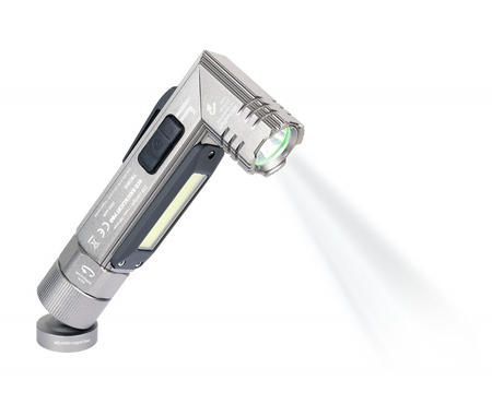 Latarka TROIKA Eco Knicklicht Pro, LED, 5 funkcji, szara