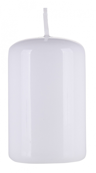Świeca słupek DONAU HOME Standard Gloss, 50x80mm, biały