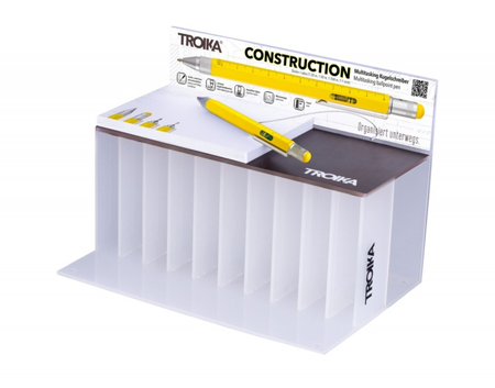 Display długopisów wielozadaniowych TROIKA Construction, 50 szt.