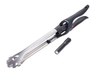 Szczypce do grilla TROIKA BBQ + LIGHT, z latarką LED, czarne
