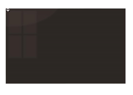 Tablica Szklana Magnetyczna Suchościeralna 45x45 cm CZARNA