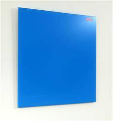 TABLICA SZKLANA MAGNETYCZNA 600X400MM MEMOBOARDS NIEBIESKA