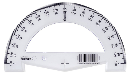 Kątomierz MemoBe by Pratel 15cm 180 stopni