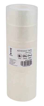 Taśma klejąca MemoBe 24mm x 20m , 6 sztsłupek