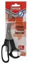 Nożyczki biurowe OFFICE PRODUCTS, klasyczne, 21cm, czarne