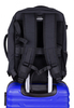 Plecak DONAU TRAVEL Warsaw, 15,6", 23l, USB + kabel, czarny