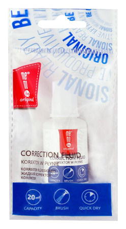 Korektor w płynie MEMOBE z pędzelkiem1 szt. etui