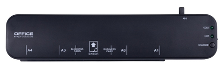 Laminator OFFICE PRODUCTS 400, A4, prędk. laminacji: 20cm/min., czarny