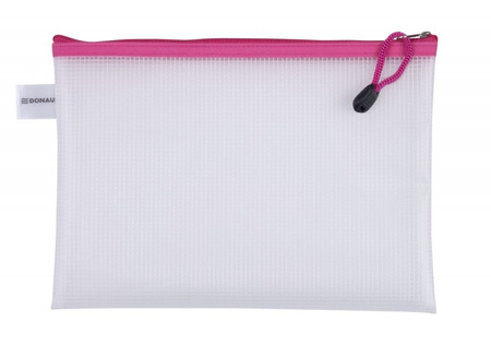 Torebka DONAU Zipper Bag, A5, 243x180 mm, EVA, z suwakiem, mix kolorów