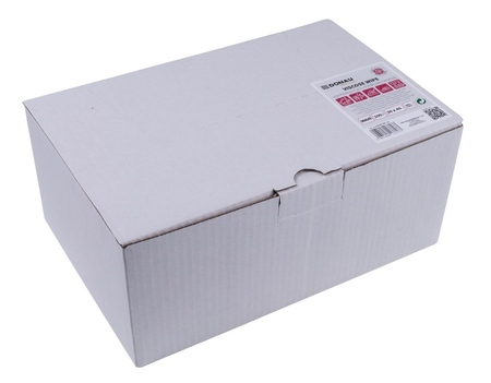 Ścierka DONAU HOME, z wiskozą 70%, składana, fala, 30x40cm, 100 szt., różowa